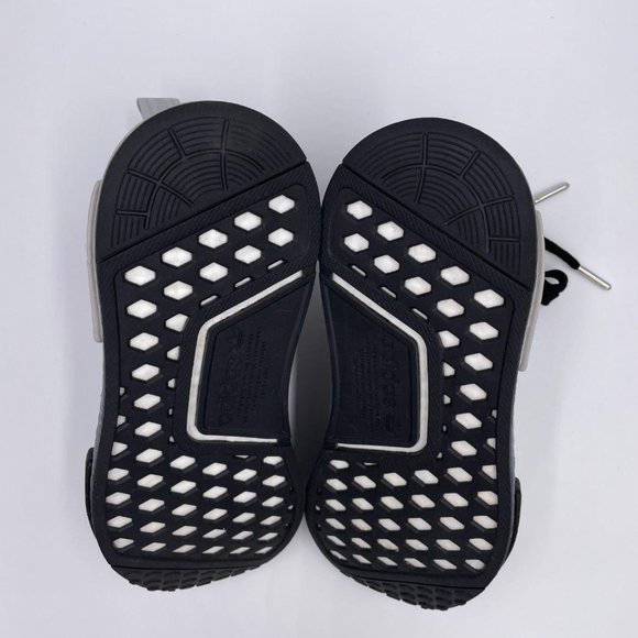 Adidas NMD R1 Black / Grey Womens Shoes - Picture 6 of 8